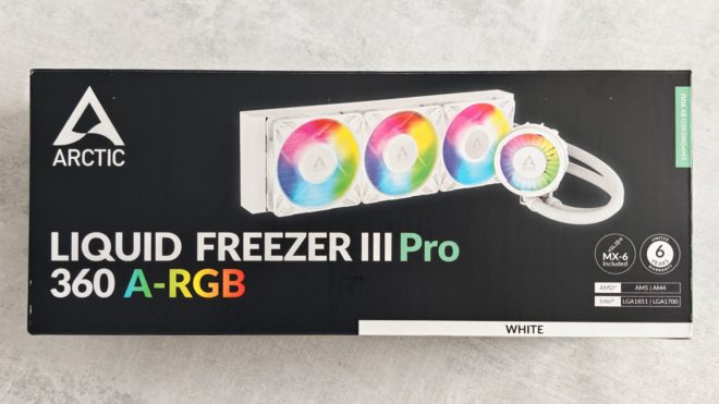 Arctic Liquid Freezer III Pro 360 A-RGB Arctic Liquid Freezer III Pro 360 A-RGB