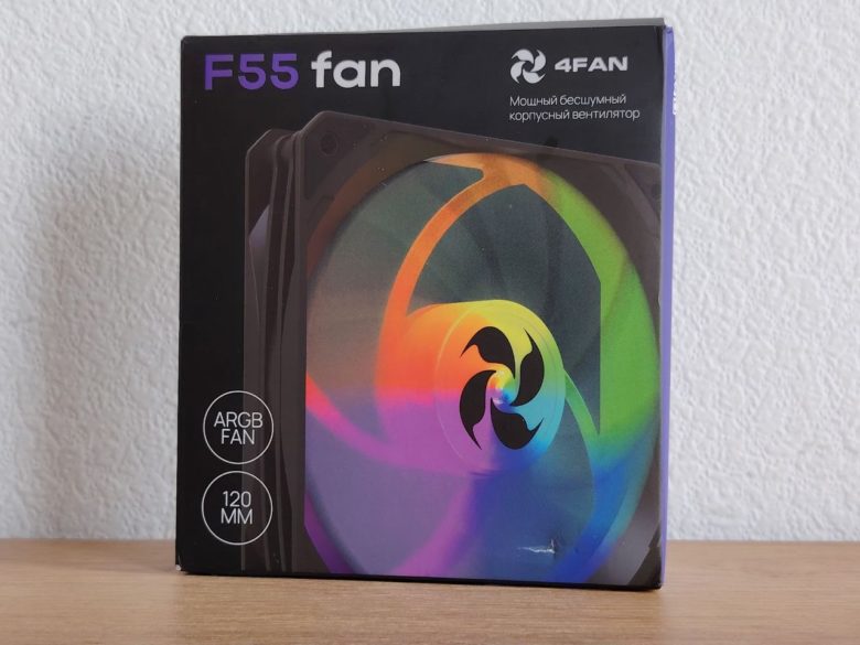 Обзор корпусного вентилятора 4FAN F55