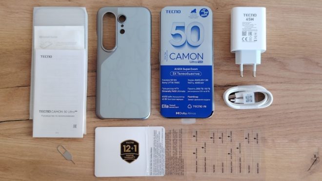 Обзор смартфона TECNO CAMON 50 Ultra 5G