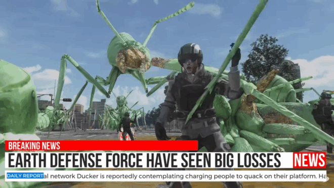 Будущее серии Earth Defense Force Будущее серии Earth Defense Force
