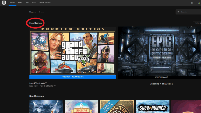 Бесплатная раздача GTA V в Epic Games Store Бесплатная раздача GTA V в Epic Games Store