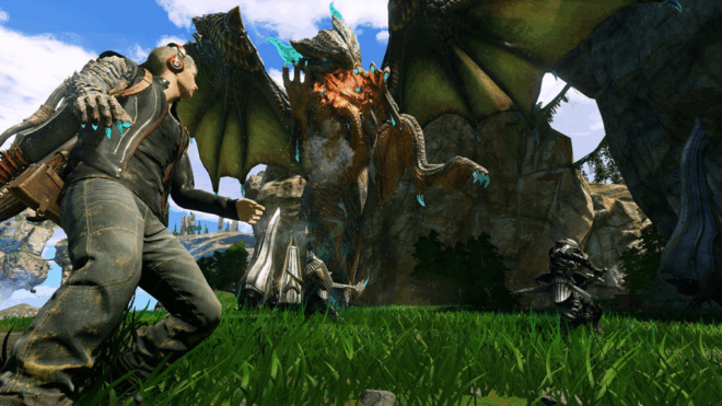 Геймплей Scalebound Геймплей Scalebound