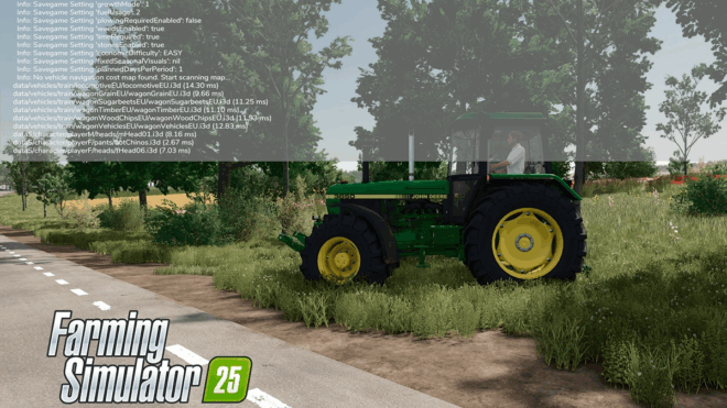 Как включить консоль в Farming Simulator 25 Как включить консоль в Farming Simulator 25