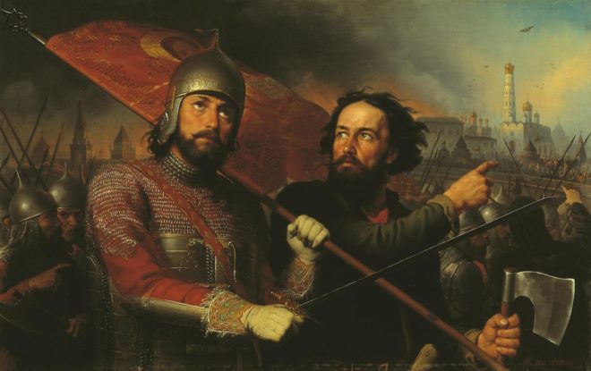 Картина «Минин и Пожарский» (1850 год) Картина «Минин и Пожарский» (1850 год)