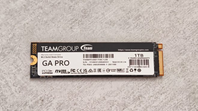 TEAMGROUP T-FORCE GA PRO TEAMGROUP T-FORCE GA PRO