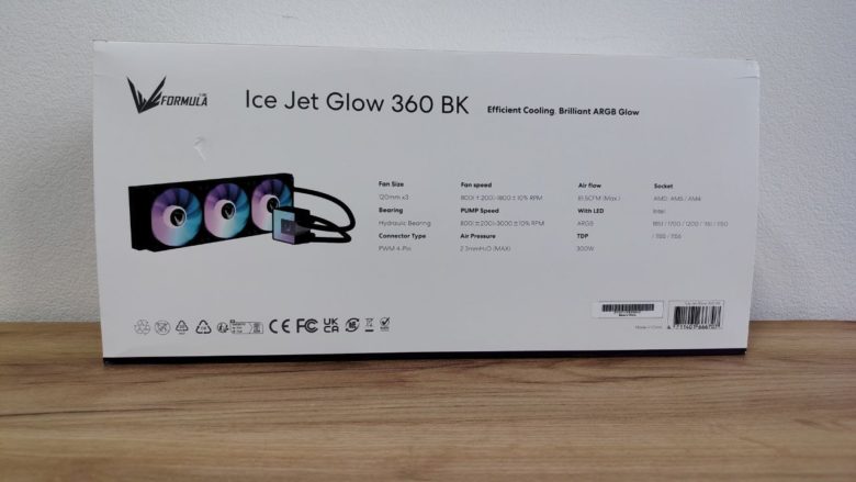Обзор СЖО Formula V Line Ice Jet Glow 360