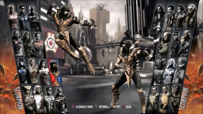 Скорпион в Injustice: Gods Among Us Скорпион в Injustice: Gods Among Us