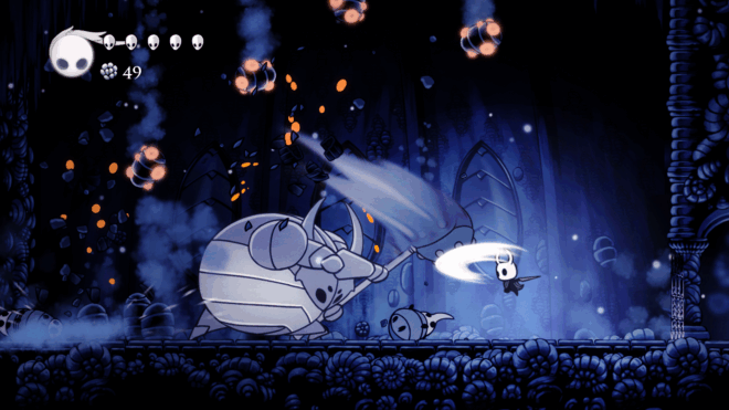 Геймплей Hollow Knight Геймплей Hollow Knight
