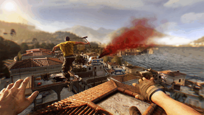 Паркур в Dying Light Паркур в Dying Light