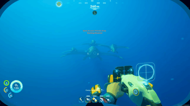 A large female Shiver Leviathan surrounded by several smaller, faster juveniles in the dark waters of the Void