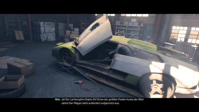 Lamborghini Diablo SV in Forza Horizon 6.