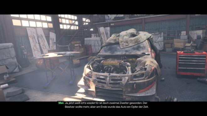 Barn find Sierra Lancer Evolution Time Attack in Forza Horizon 6.