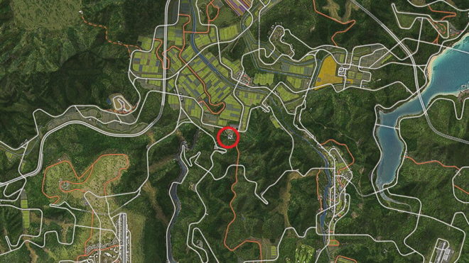 Location of Ruriko-ji Temple in Forza Horizon 6