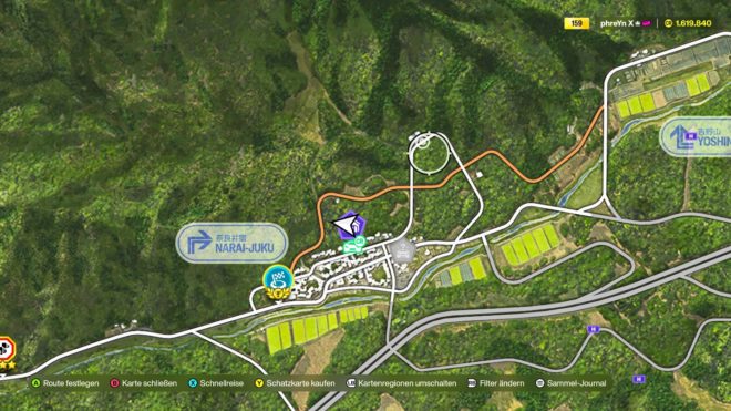 Mitsubishi Sierra Lancer Evolution Time Attack location.
