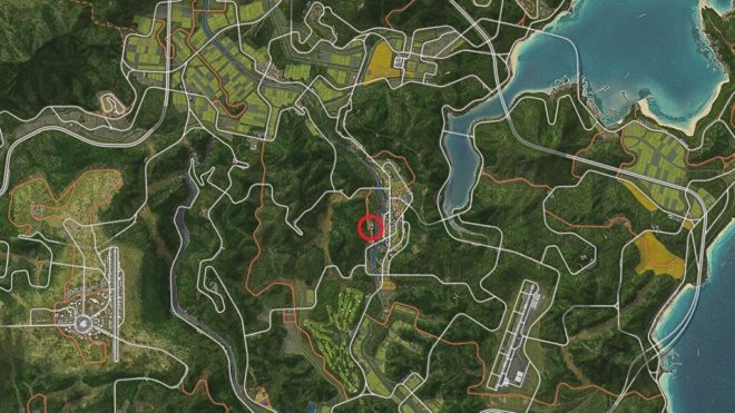 Location of Shirakawa Island Farmhouse in Forza Horizon 6