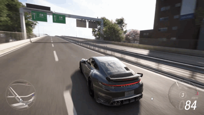 Porsche 911 Turbo S in Forza Horizon 6.