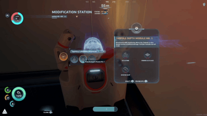 Tadpole Depth Module