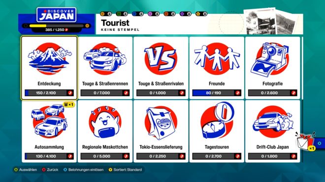 A screenshot from Forza Horizon 6 shows the Discover Japan journal.