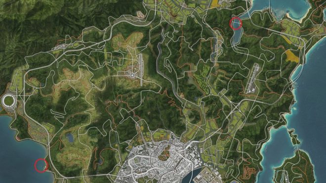 Location of Water Lanterns in Forza Horizon 6