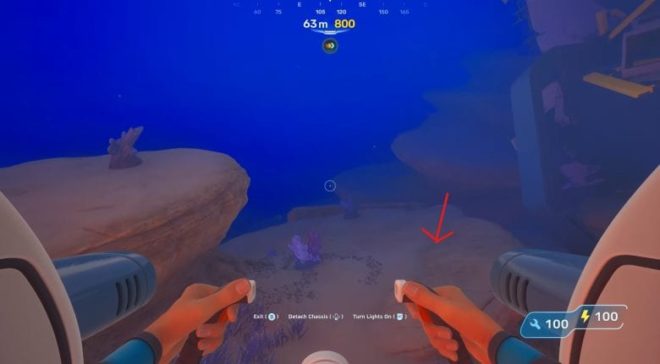 Cicada Wreck and Lead Zone base location