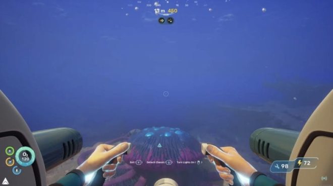 Old habitat location in Subnautica 2