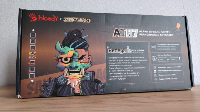 Обзор игровой клавиатуры Bloody AT87 Обзор игровой клавиатуры Bloody AT87