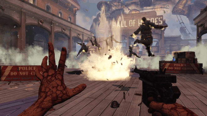 Геймплей BioShock Infinite Геймплей BioShock Infinite