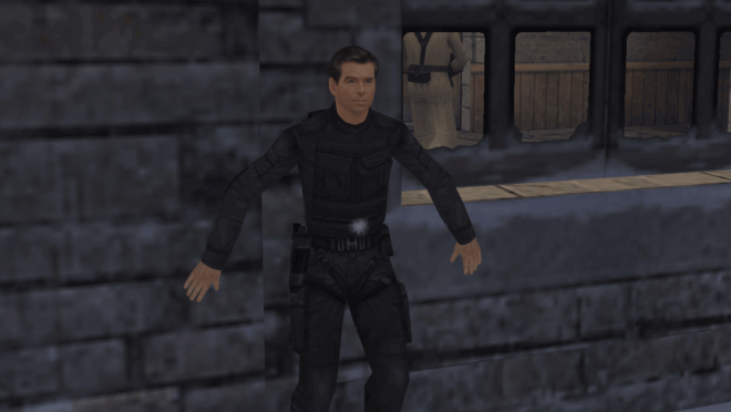 Пирс Броснан в James Bond 007: Nightfire Пирс Броснан в James Bond 007: Nightfire