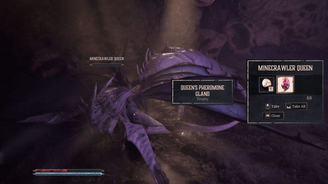 What to do with the Queen's Pheromone Gland in Gothic 1 Remake?