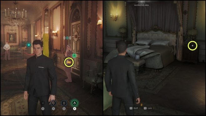 A screenshot from 007 First Light, showing the location of the Slovakia Postcard.