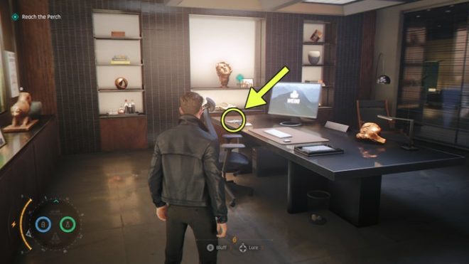 A screenshot from 007 First Light, showing the location of the Isola Vale Intel in the Knightfall Chapter.