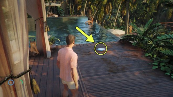 A screenshot from 007 First Light, showing the location of the Theresa Lorca Intel in the Time To Die Chapter.