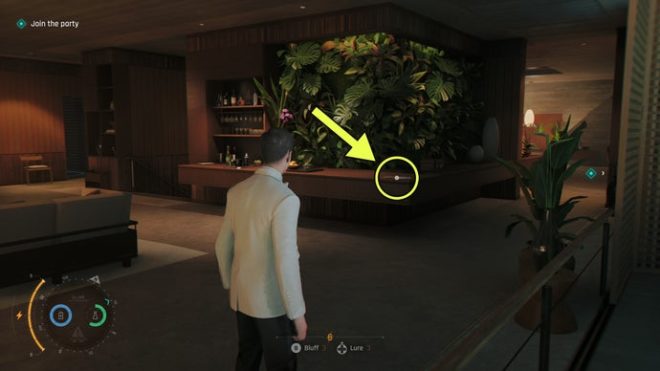 A screenshot from 007 First Light, showing the location of the Caliban Intel in the Time To Die Chapter.