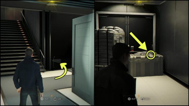 A screenshot from 007 First Light, showing the location of the Under Of Shields Card.