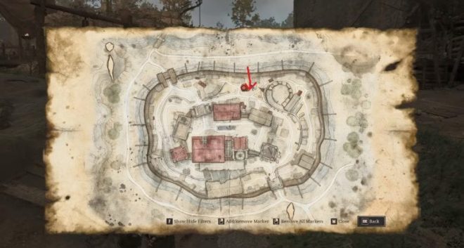 Fingers location