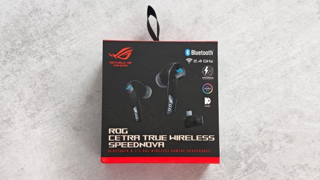 ASUS ROG Cetra True Wireless SpeedNova ASUS ROG Cetra True Wireless SpeedNova