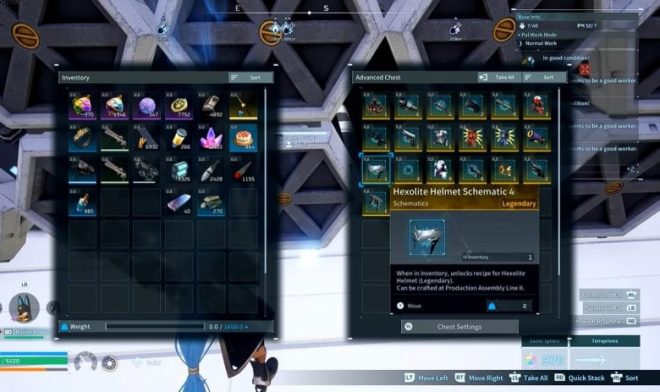 Hexolite Helmet Legendary Schematic