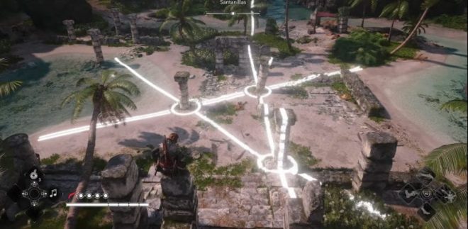 Santanillas Mayan Puzzle Solution in AC Black Flag Resynced