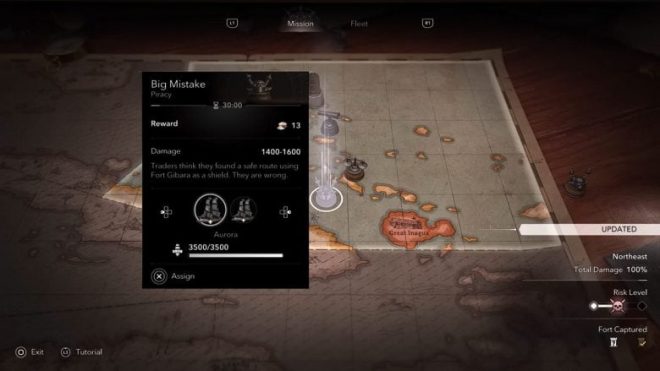Big Mistake Piracy Mission