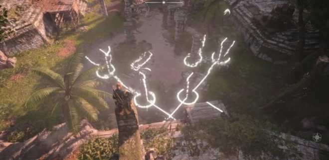 Courtyard Mayan Puzzle Solution in AC Black Flag Resynced
