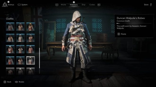 Duncan Warpole's Robe