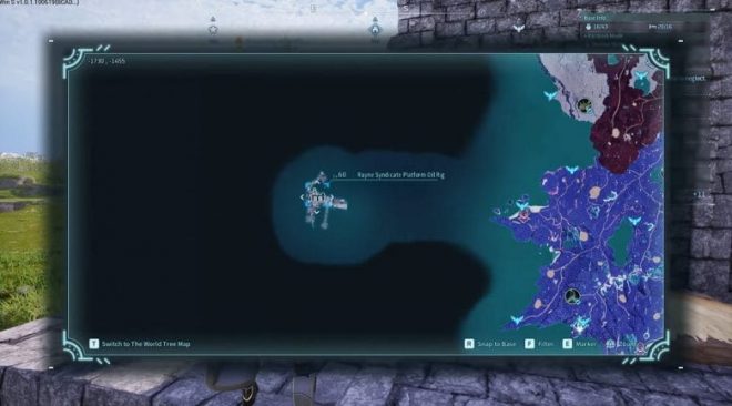 Platform Oil Rig Location