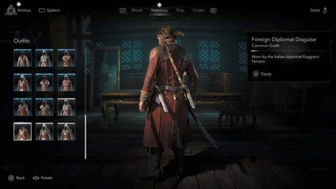 Foreign Diplomat Disguise