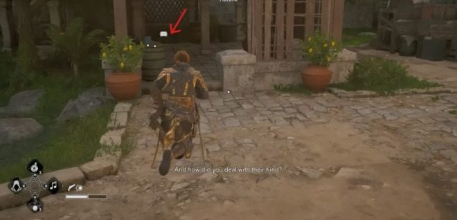 Brown Cloak Chest Location
