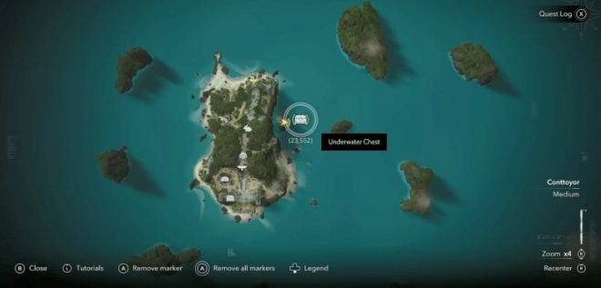 Captain Drake's Outfit map Location