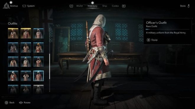 Officer's Outfit