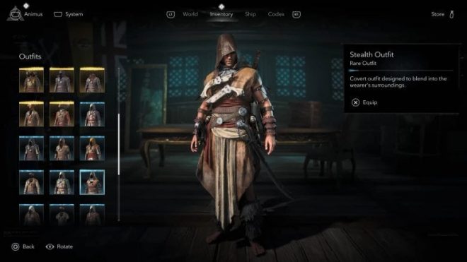 Stealth Outfit