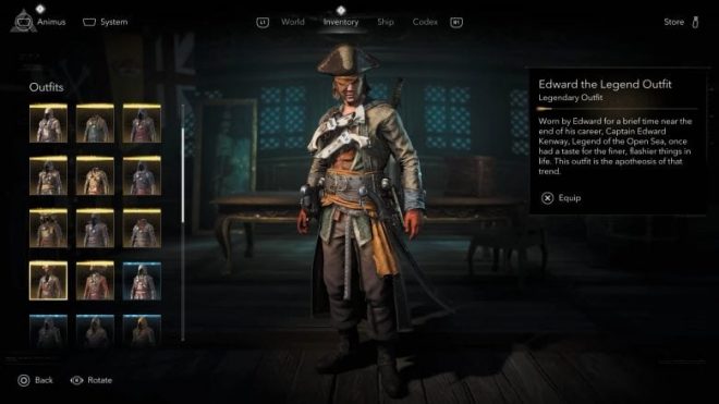 Edward The Legend Outfit