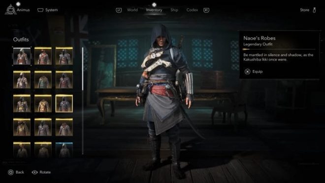 Naoe's Robes