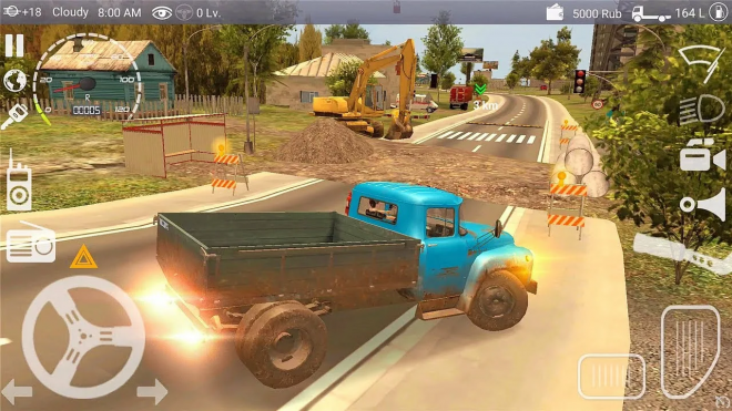Russian Car Driver ZIL 130 Russian Car Driver ZIL 130